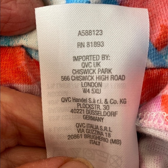 D&Co Beach Blue and Pink Sleeveless Sundress with Scoop Neck - Picture 9 of 13